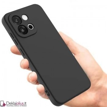 Guminis 1.5 mm. storio dėklas su kameros apsauga - juodas (Oneplus Nord 6) Guminis 1.5 mm. storio dėklas su kameros apsauga - juodas (Oneplus Nord 6)